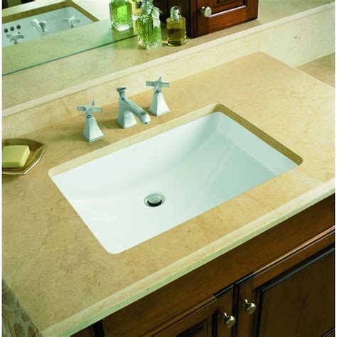 undermount sink bathroom kohler